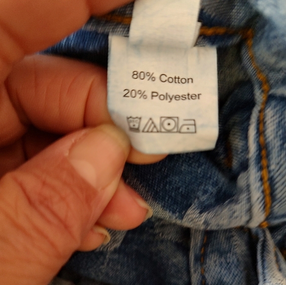 SheIn Stylish Patchwork Fashion Denim Jeans - Picture 9 of 11